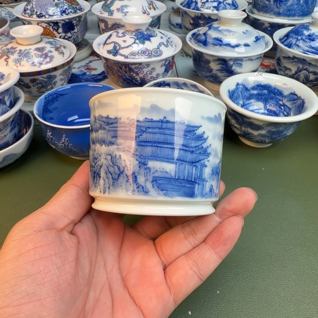 陶纯手工纯手绘茶具236