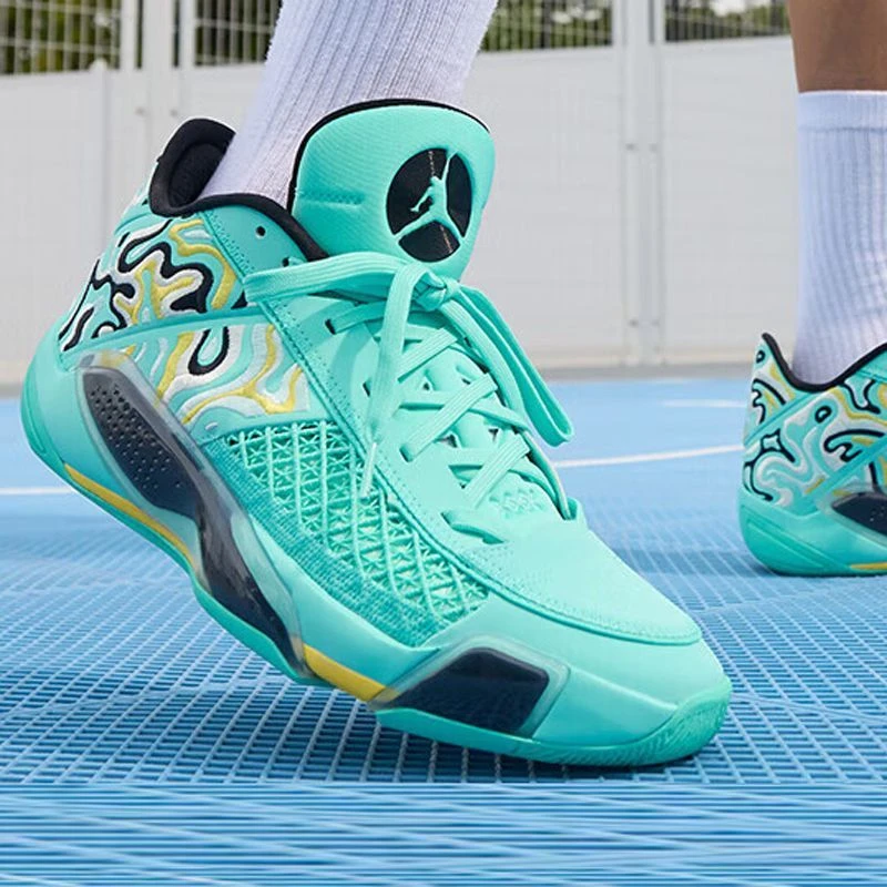 NIKE/耐克Air Jordan38郭艾伦配色男子缓震实战篮球鞋FZ3223-300