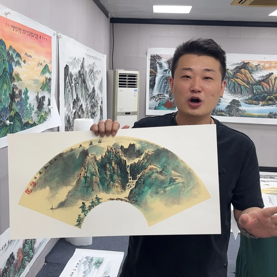 国画国画作品宣纸纯手绘