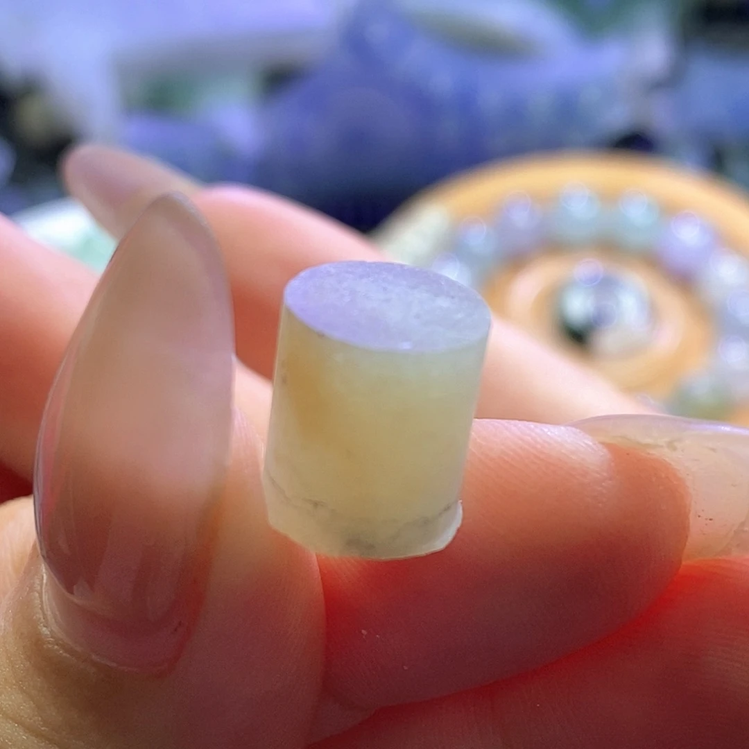 定制翡翠未镶嵌卡9珠子一颗