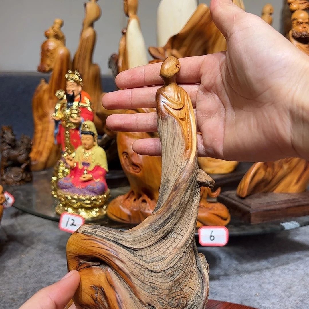 柏木（崖柏）一*崖柏木手把件摆件
