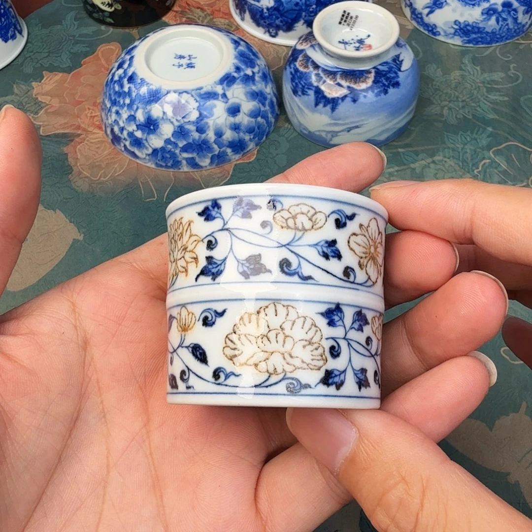 现代景德镇全手工全手绘陶瓷