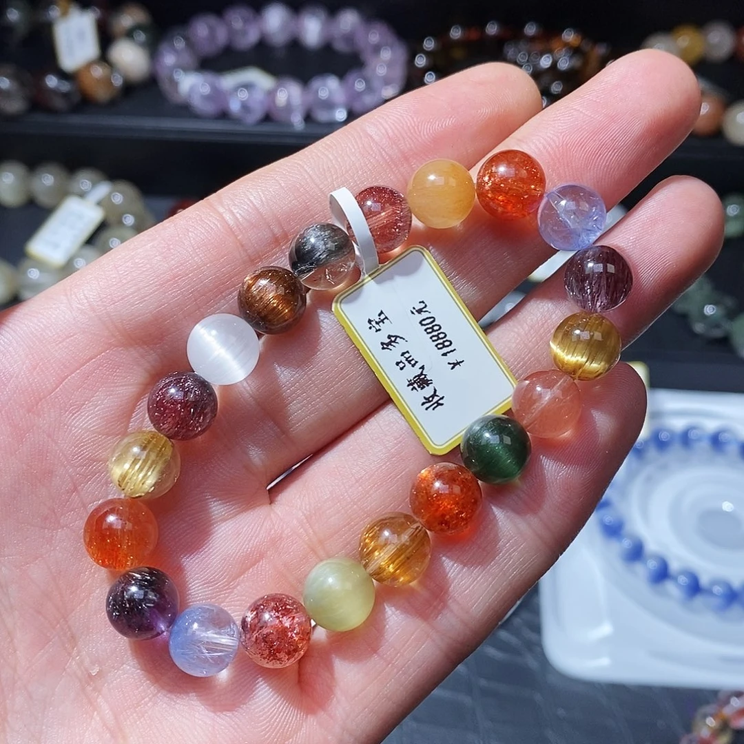 手串未镶嵌水晶多宝9.2