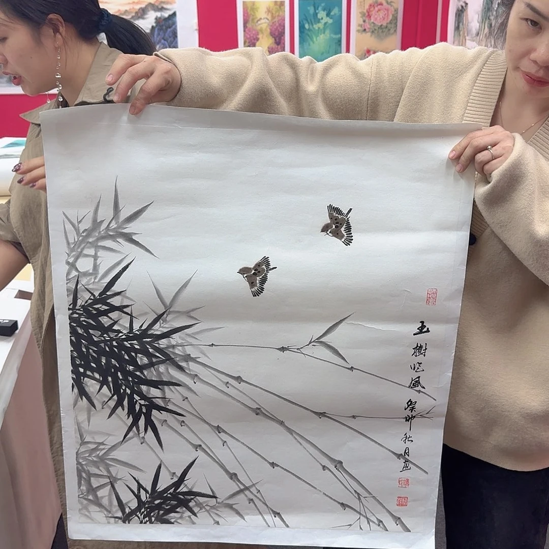 国画国画作品纯手绘