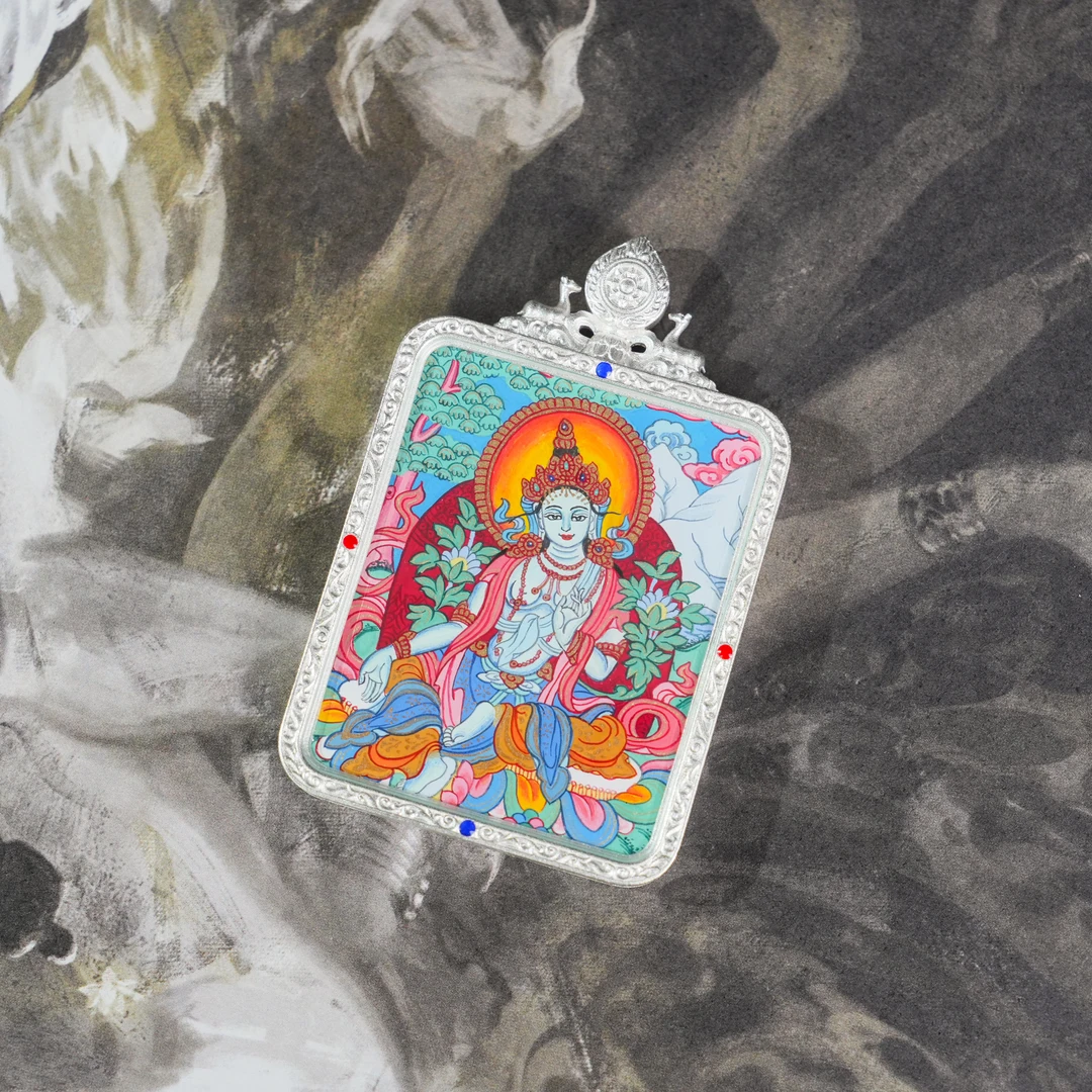 【菩提绿度母】吊坠-TK01-BK|BHE5