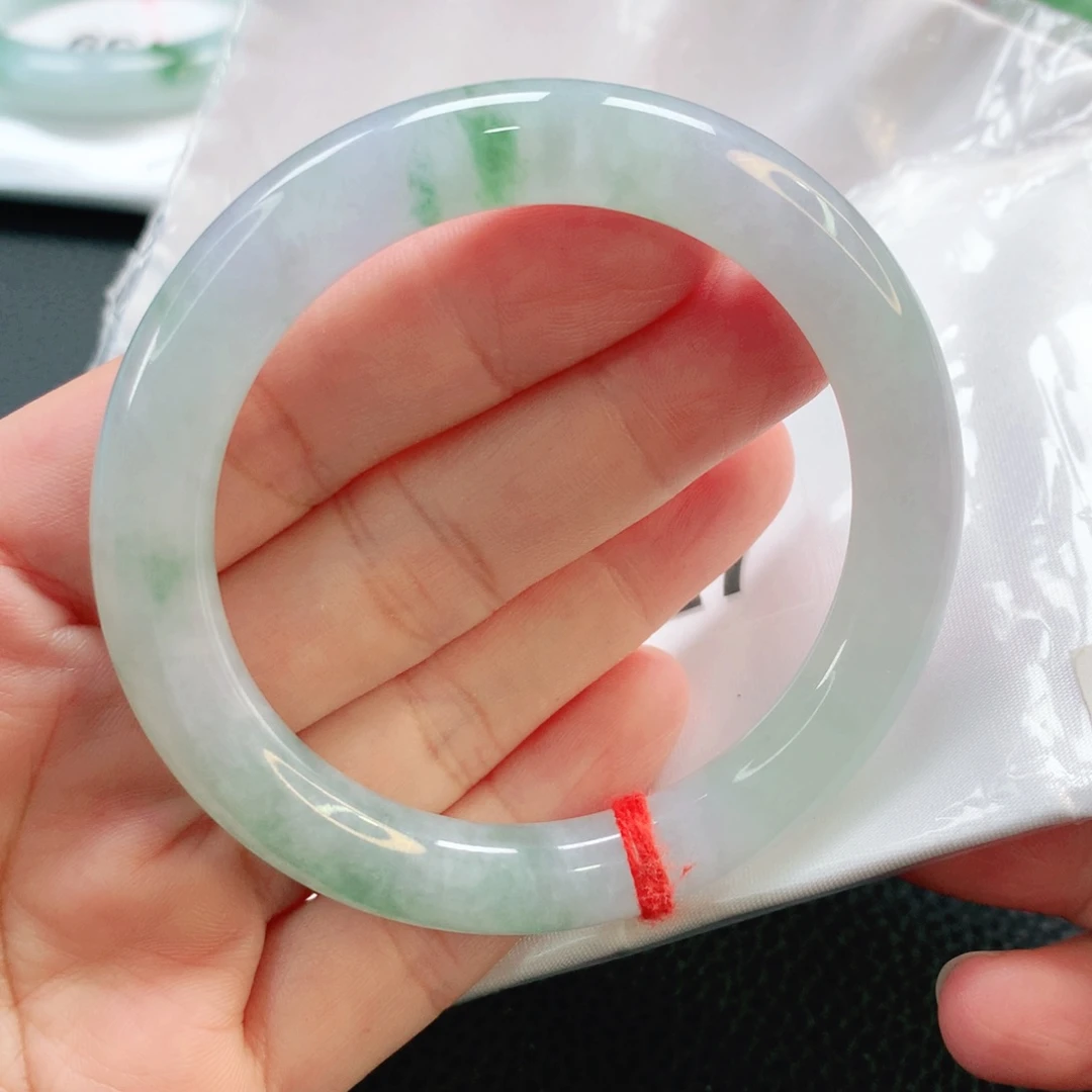 未镶嵌手镯翡翠55圆