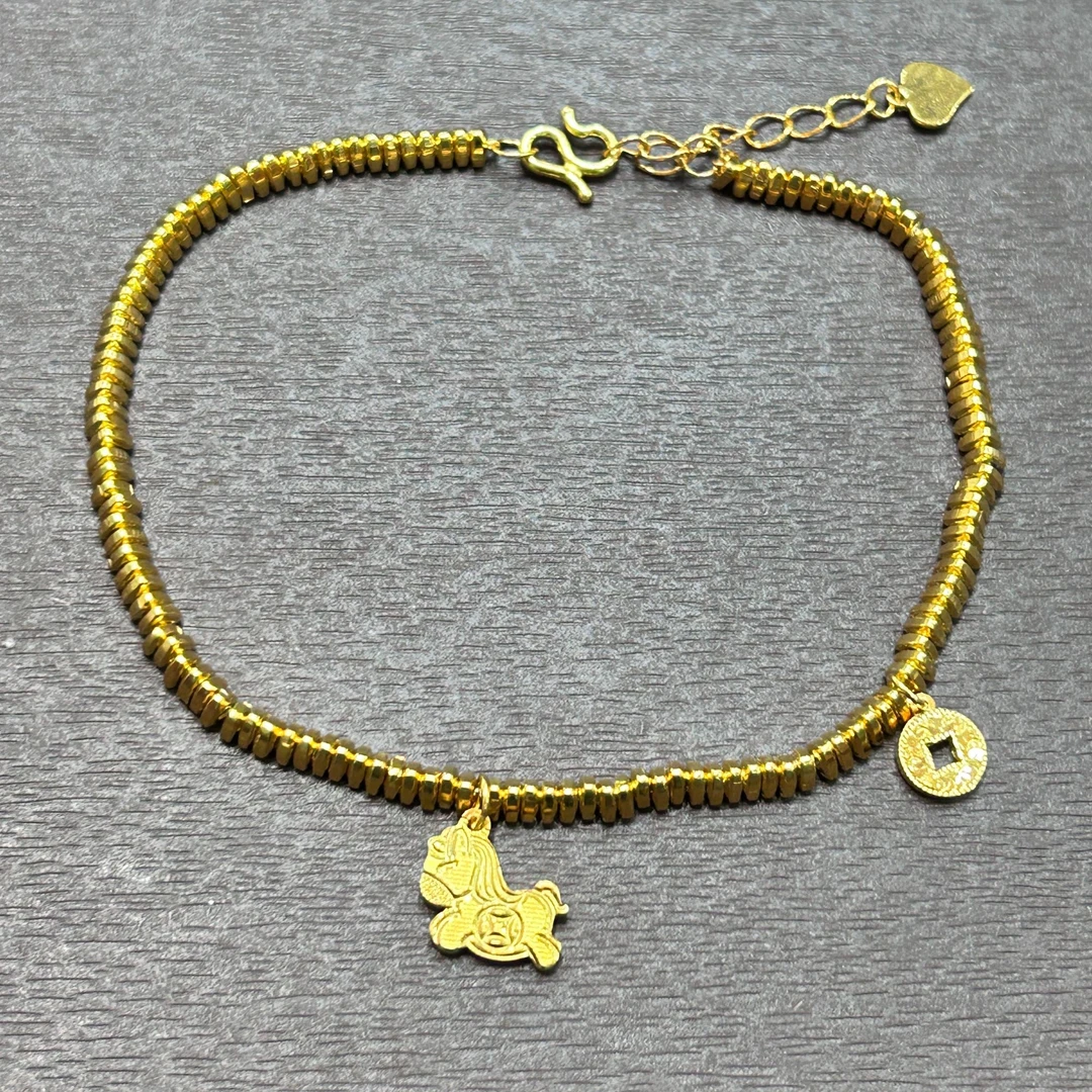 925银手链 【销冠专享】925银碎碎银马上有钱手链YS720