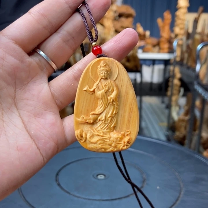 柏木（崖柏）手把件