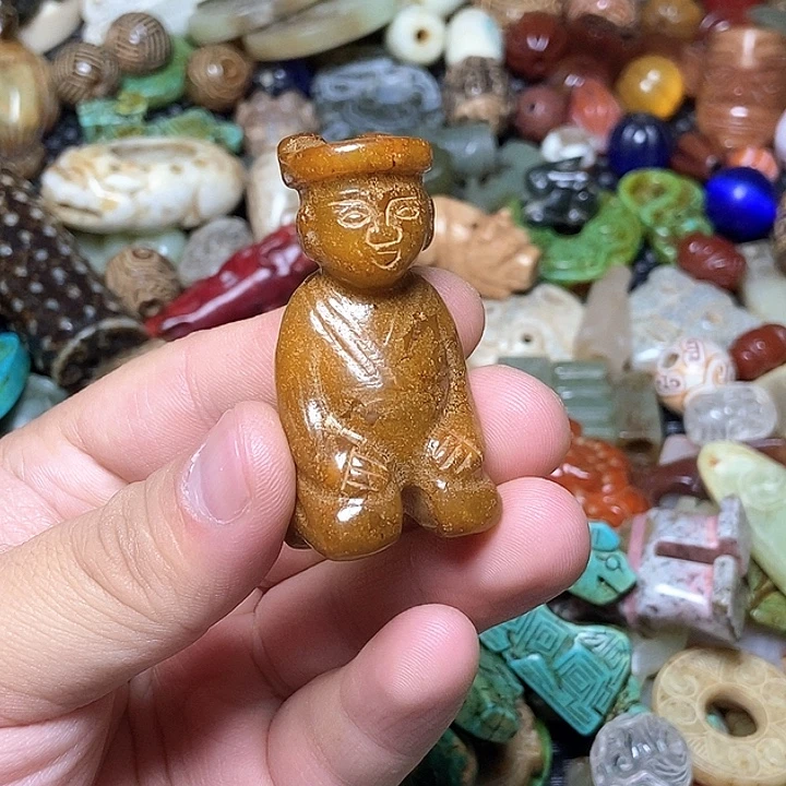 和田玉未镶嵌颈饰142