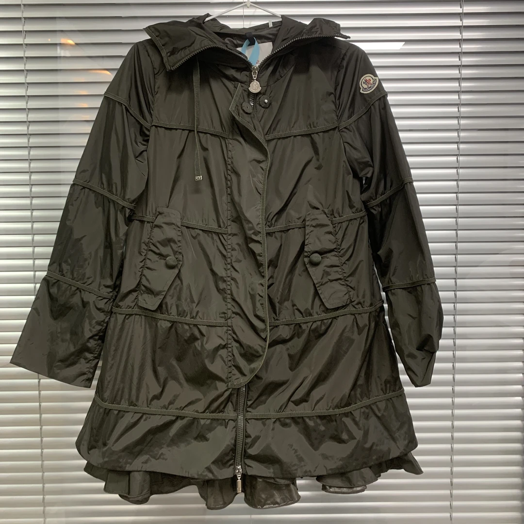 99新 MONCLER 军绿色夹克外套/1码/A04025