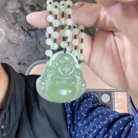 蛇纹石玉未镶嵌珠宝奇石