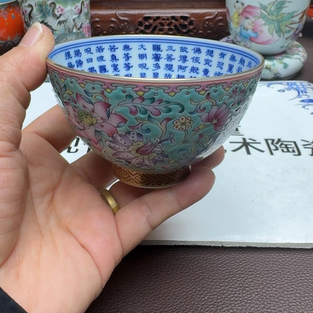 景德镇手工手绘展示