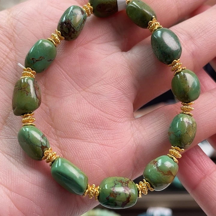 未镶嵌绿松石珠宝奇石