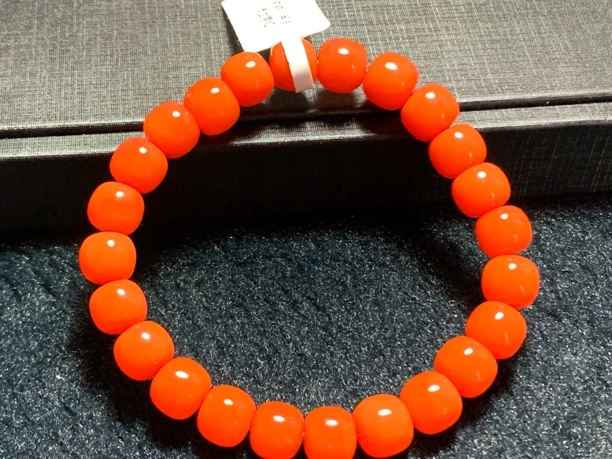保山南红老型手串21.8g8+mmB0905