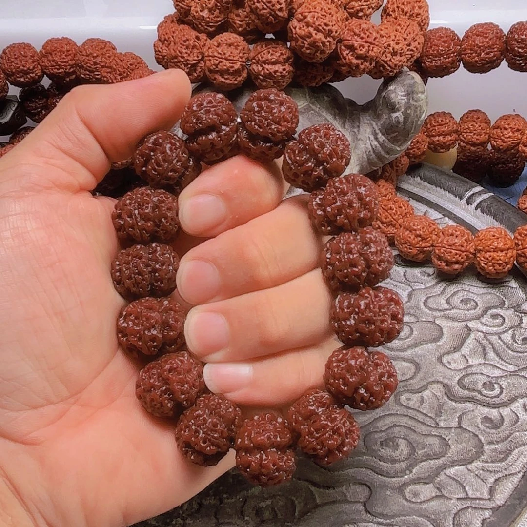 ****风手串金刚菩提V221/22mm 拉沟梅花