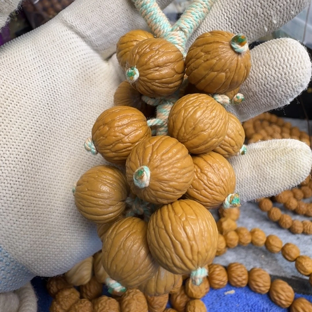 手串猴头核桃猴头原籽葡萄珠手把