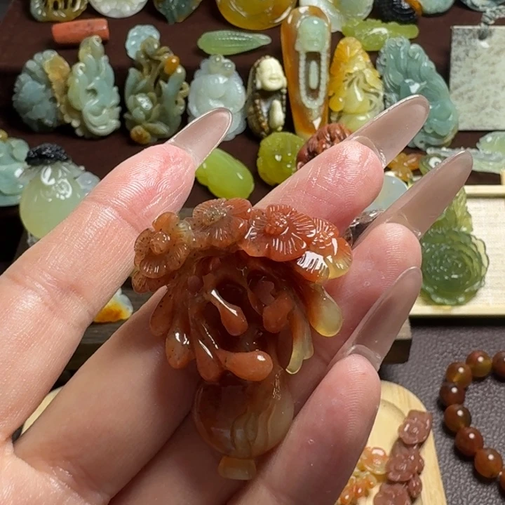*****蛇纹石玉未镶嵌吊坠