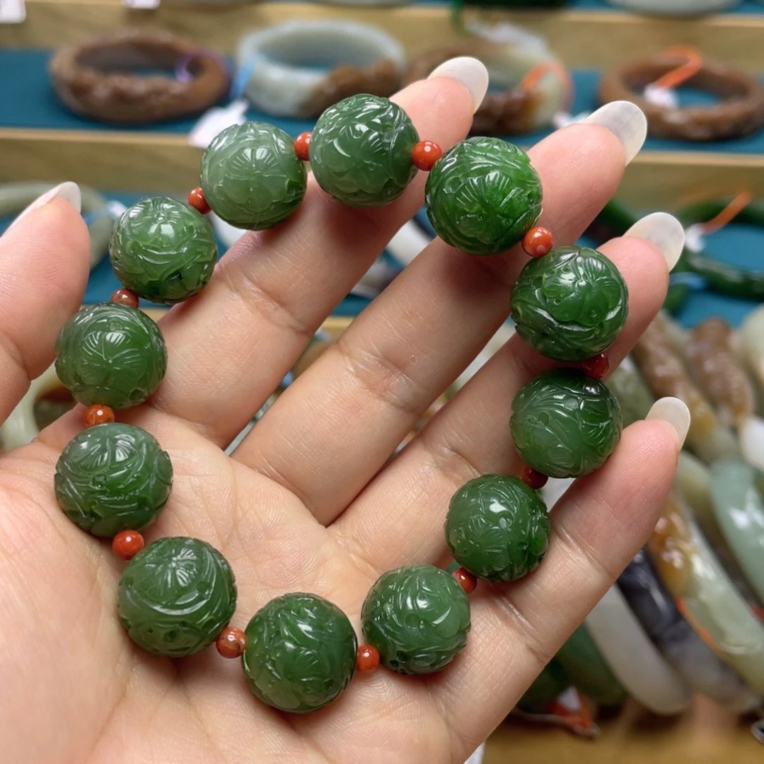 未镶嵌手串和田玉