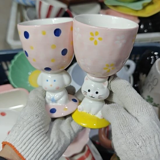 瓷片陶瓷餐具杯碗盘微瑕介意慎拍