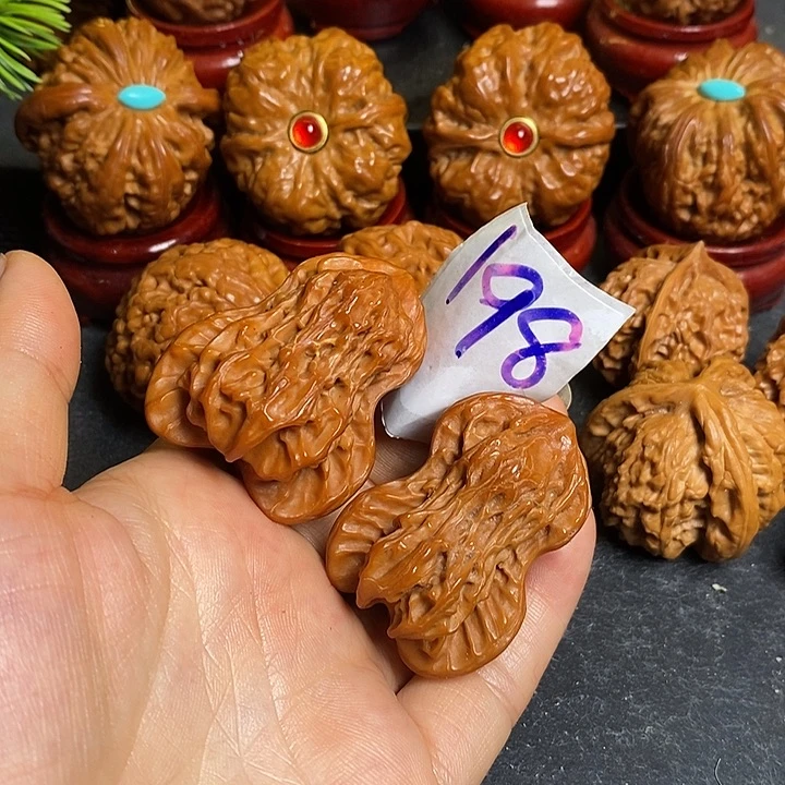 文玩核桃把件葫芦198
