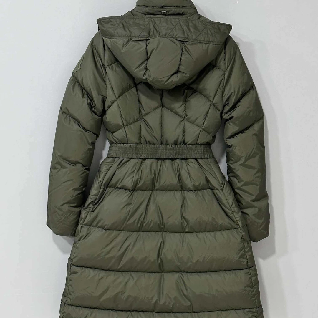 99新 MONCLER FW22 束带连帽军绿色拉链外套 Moncler /1码/73143