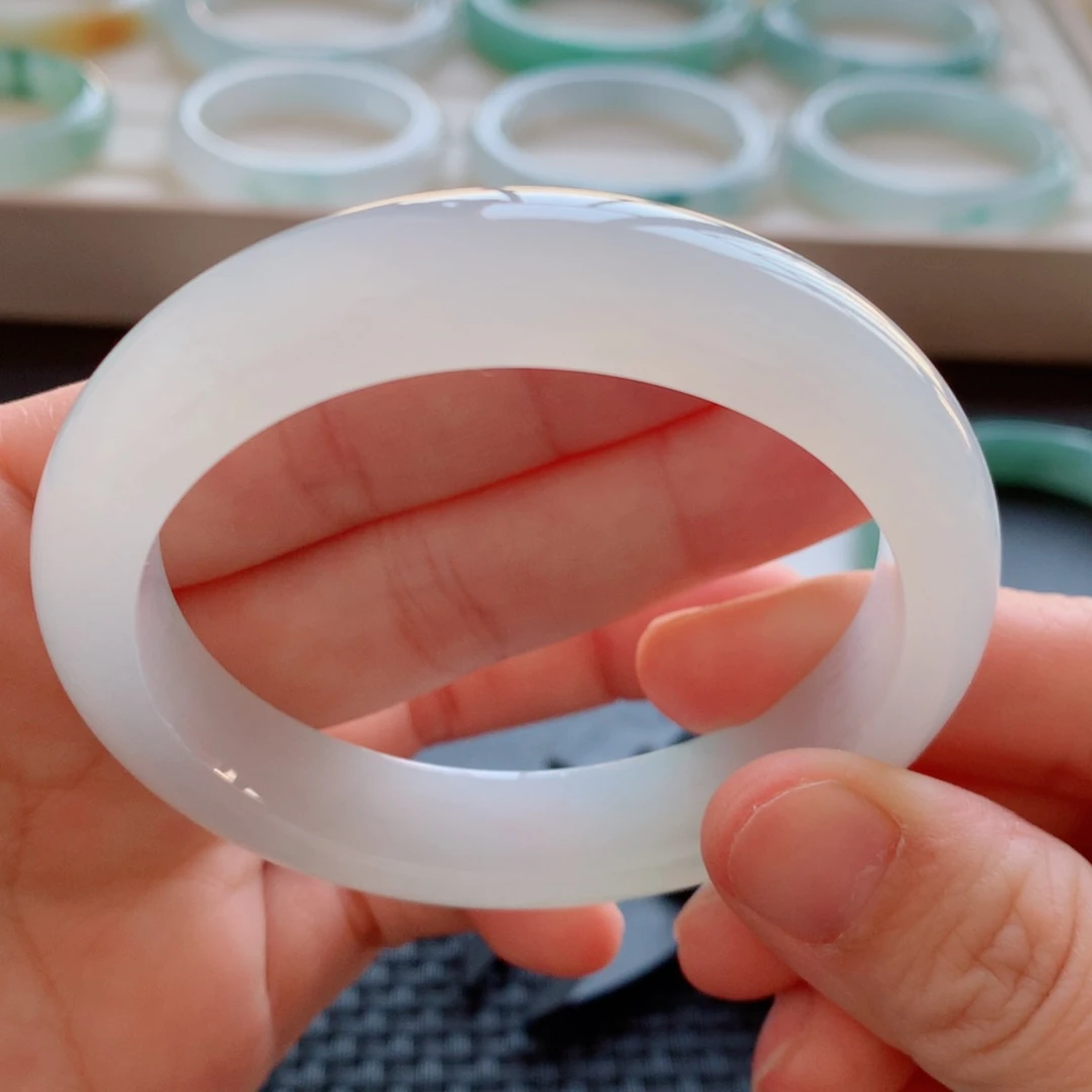 未镶嵌手镯翡翠14号-56