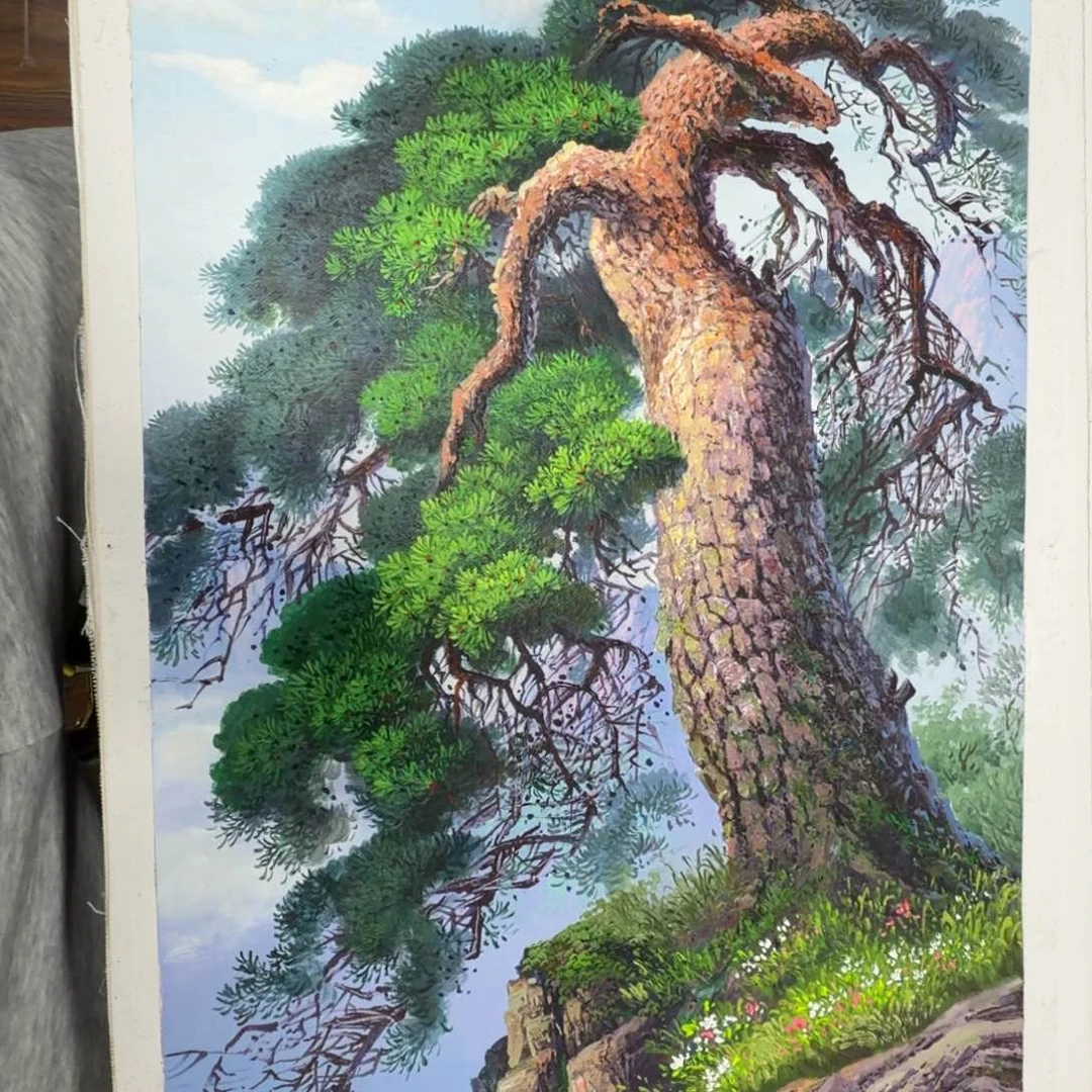 油画加油加油努力加油努力