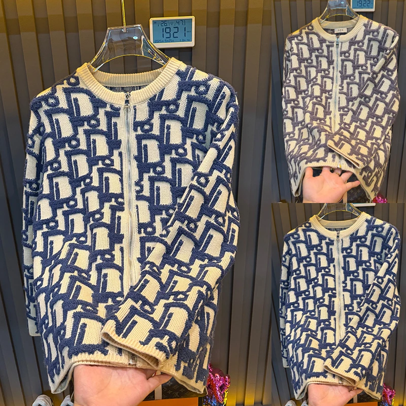 【强烈推荐】男女同款秋冬设计轻奢时尚百搭毛衣开衫外套