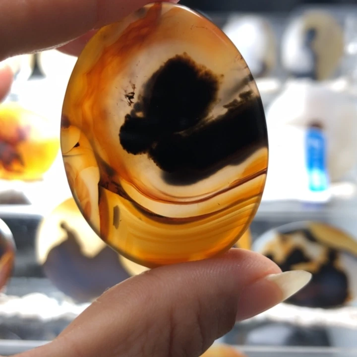 合金玛瑙/玉髓珠宝奇石171有瑕