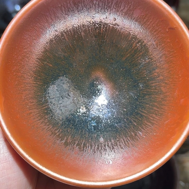 茶盏沐雨茶器柴烧主人杯