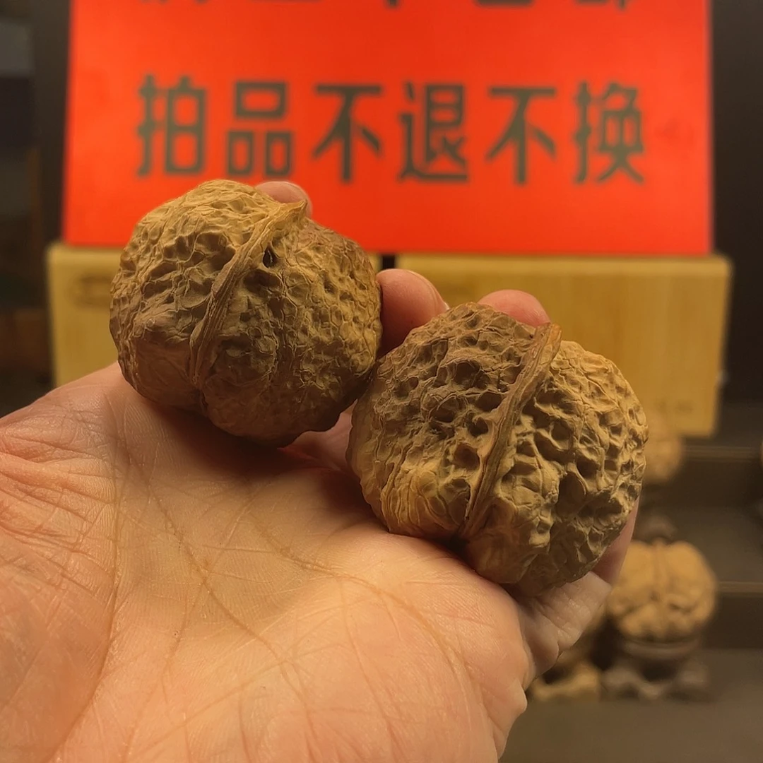 文玩核桃把件乾坤金蟾
