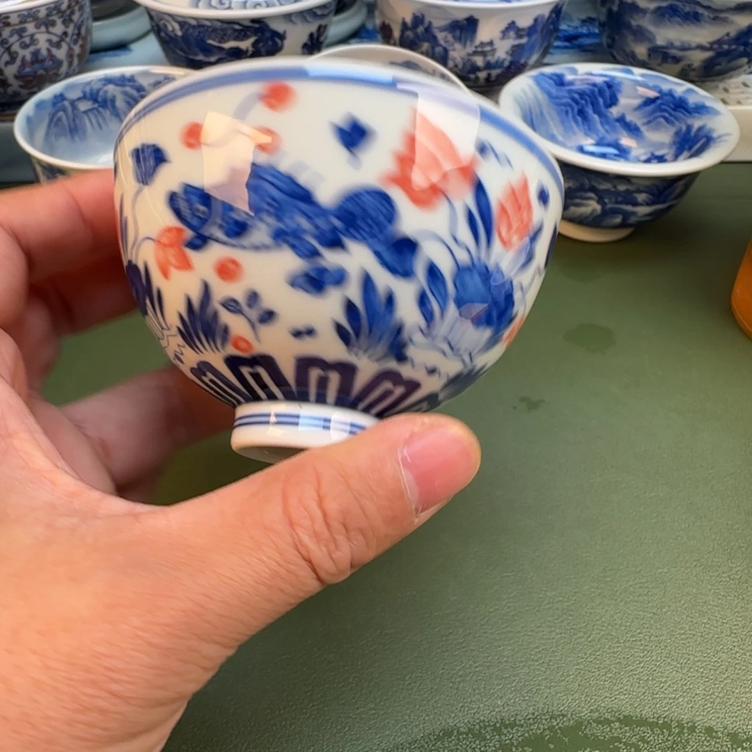 纯手工纯手绘茶具石头97