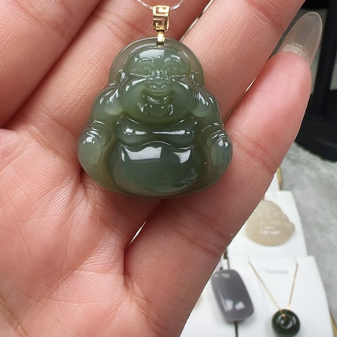 和田玉颈饰未镶嵌佧****店