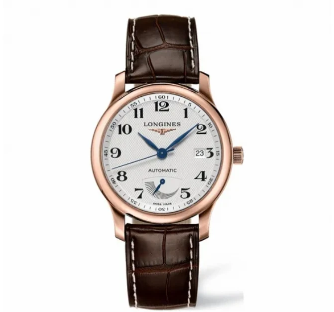 99新 Longines/浪琴 名匠708/白盘数字/38.5mm/18K全金