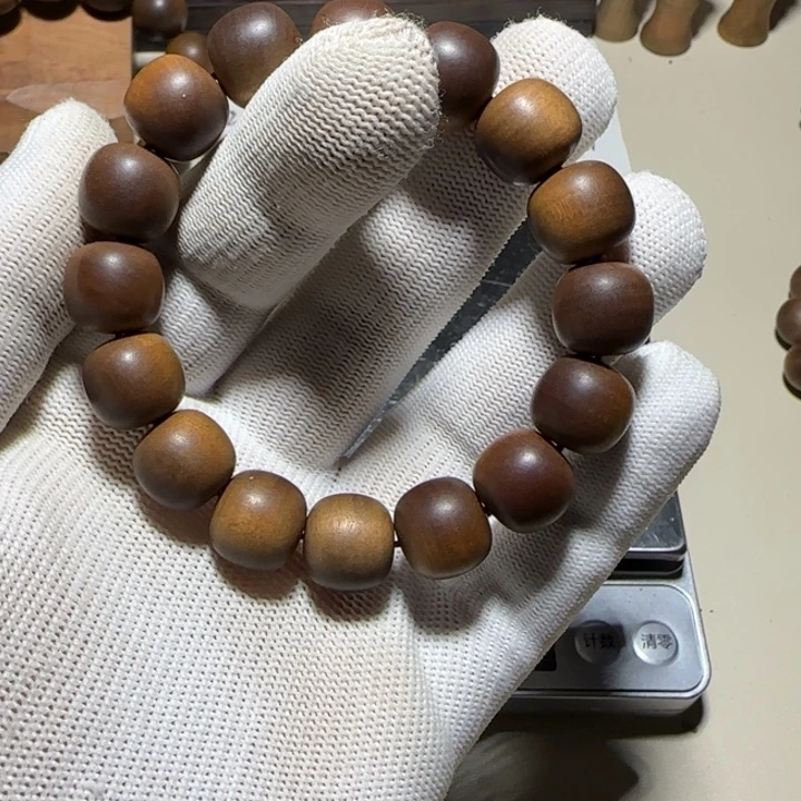 檀香木老山檀香13×14黑肉横纹醇厚奶甜凉沉水陈化料