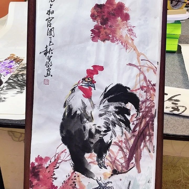 国画张圣敏先生纯手绘作品