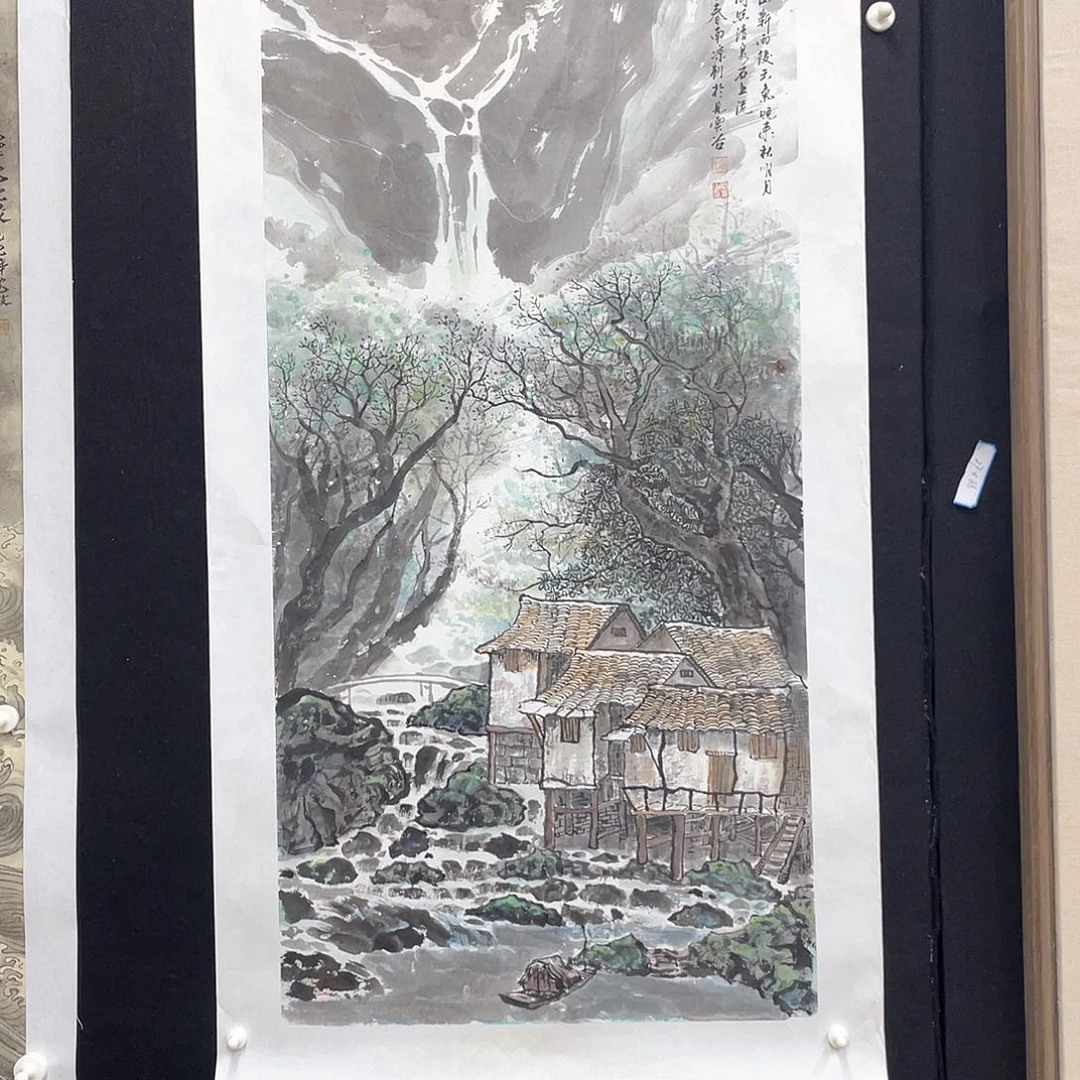 国画手绘国画，精品山水，画心
