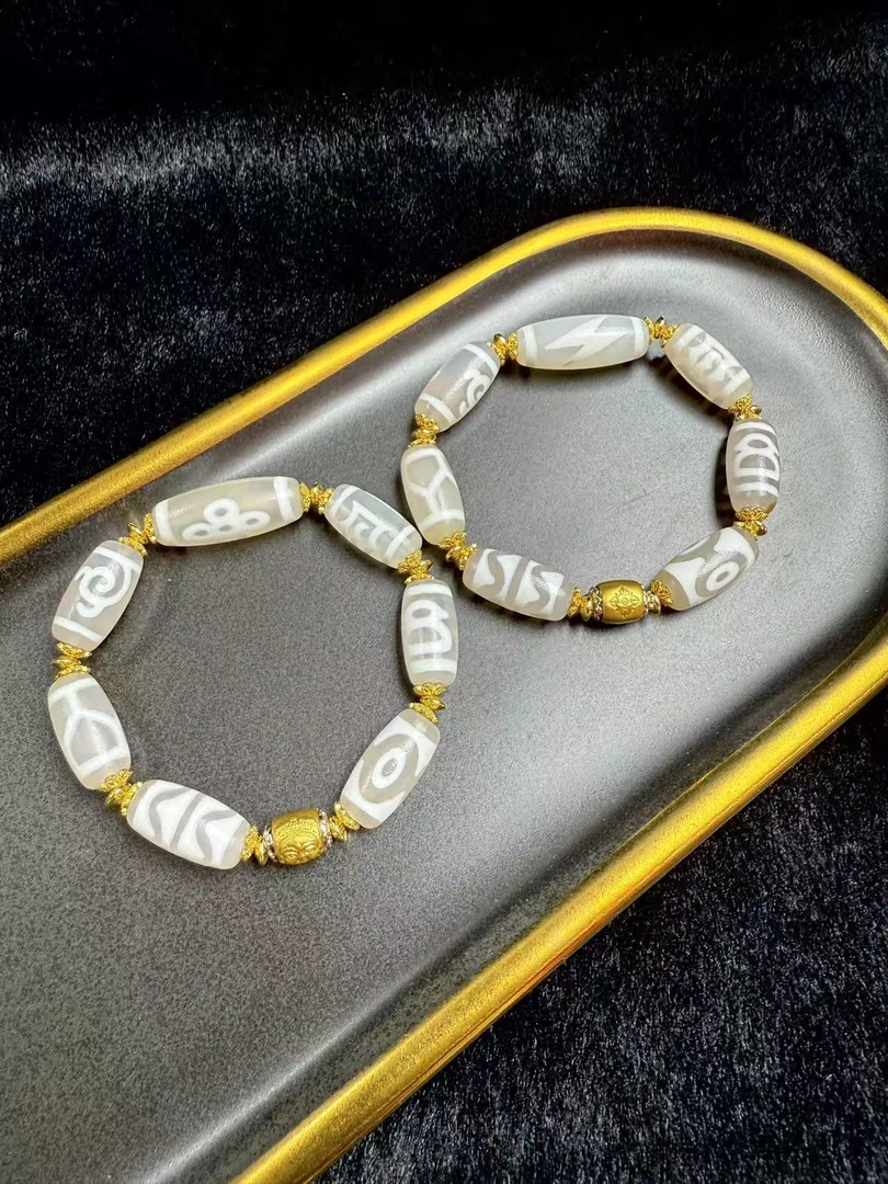 【灰姑娘原创】闪电五眼天然天珠雪域白毫多宝阵M2196多样性发一