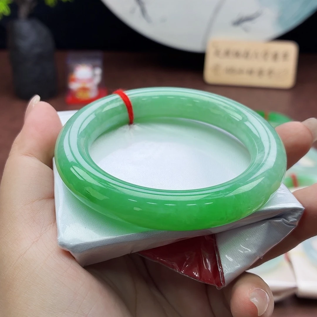 未镶嵌手镯翡翠40号