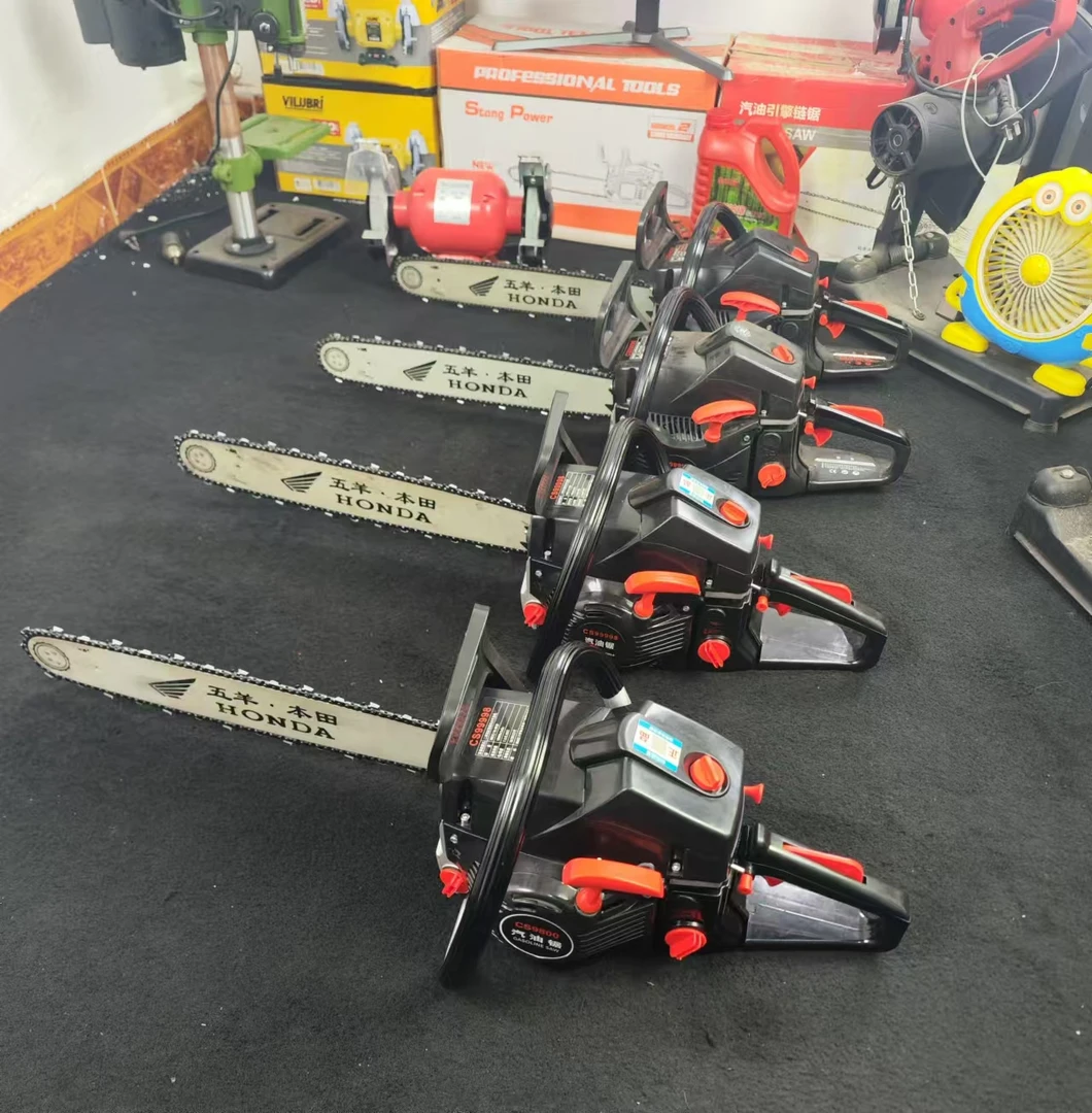 A1大马力进口二冲程油锯伐木锯大功率进口手持户外锯树神器砍柴