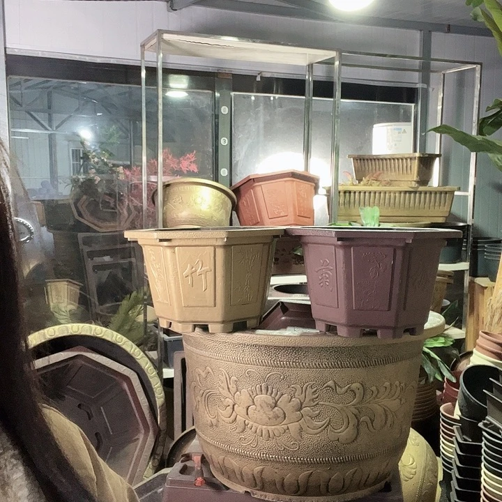 40八角花盆5个99元