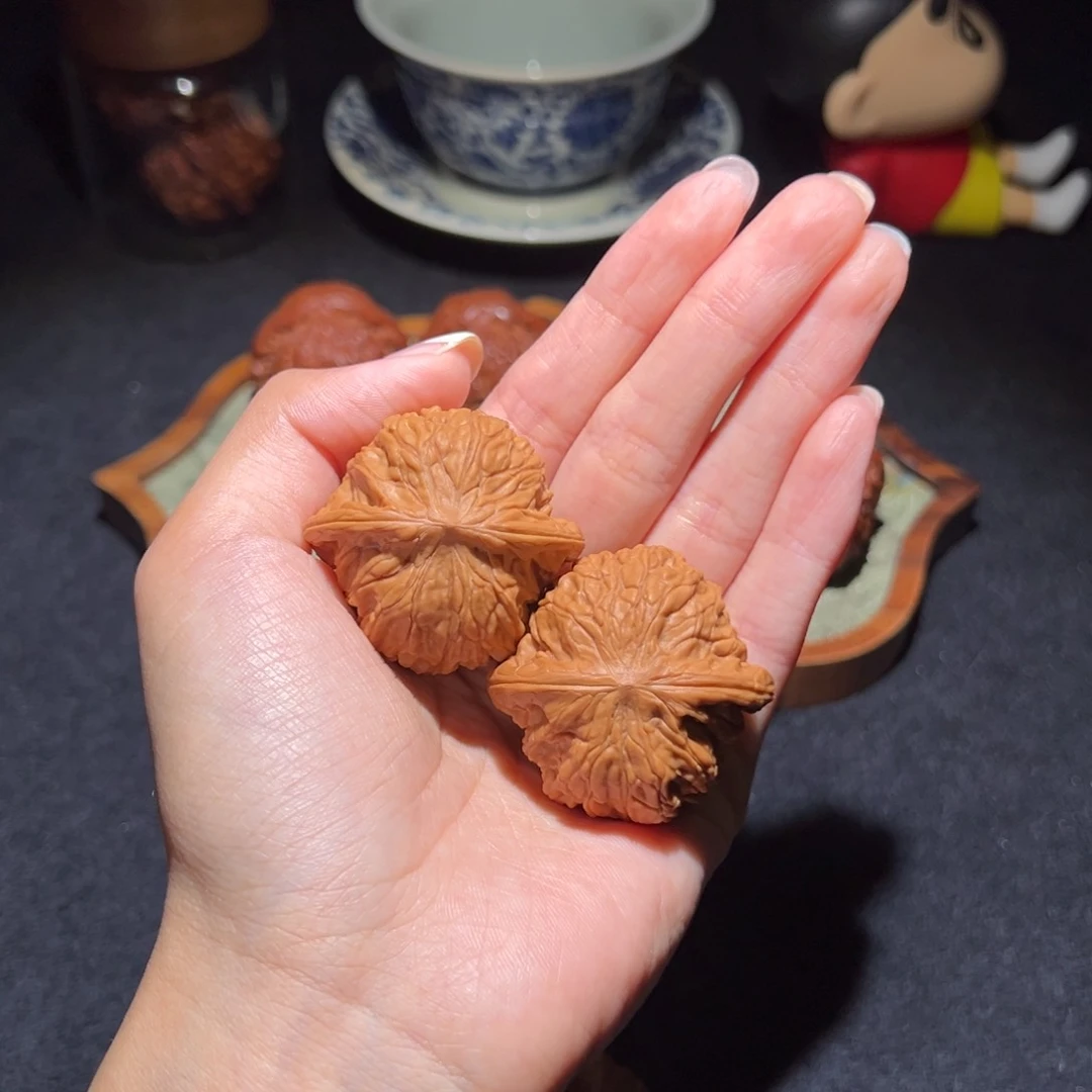 文玩核桃把件39+山地磨