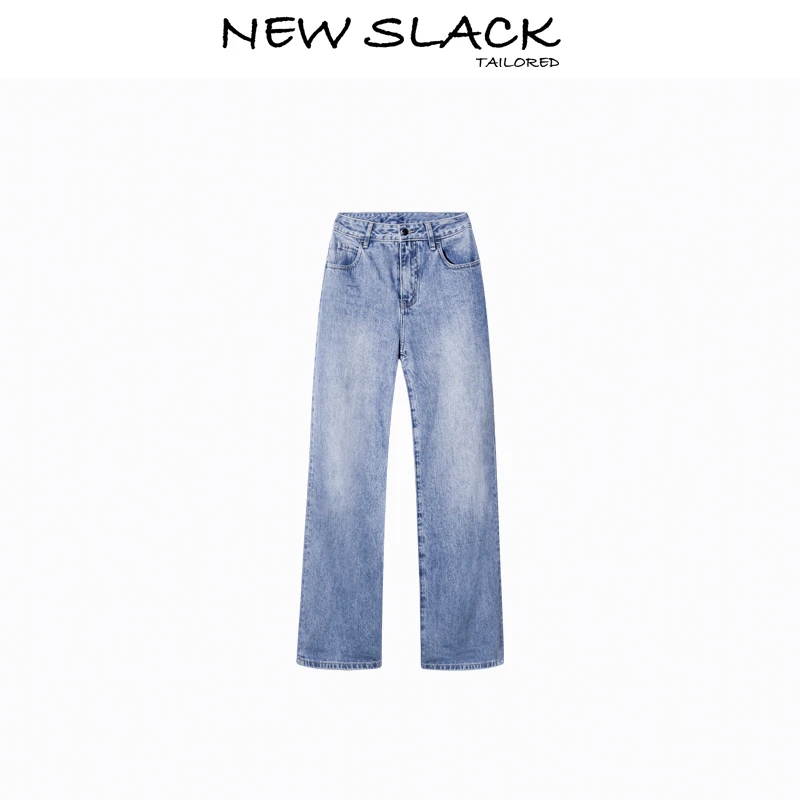 New slack NQ241002时尚百搭设计师款牛仔裤