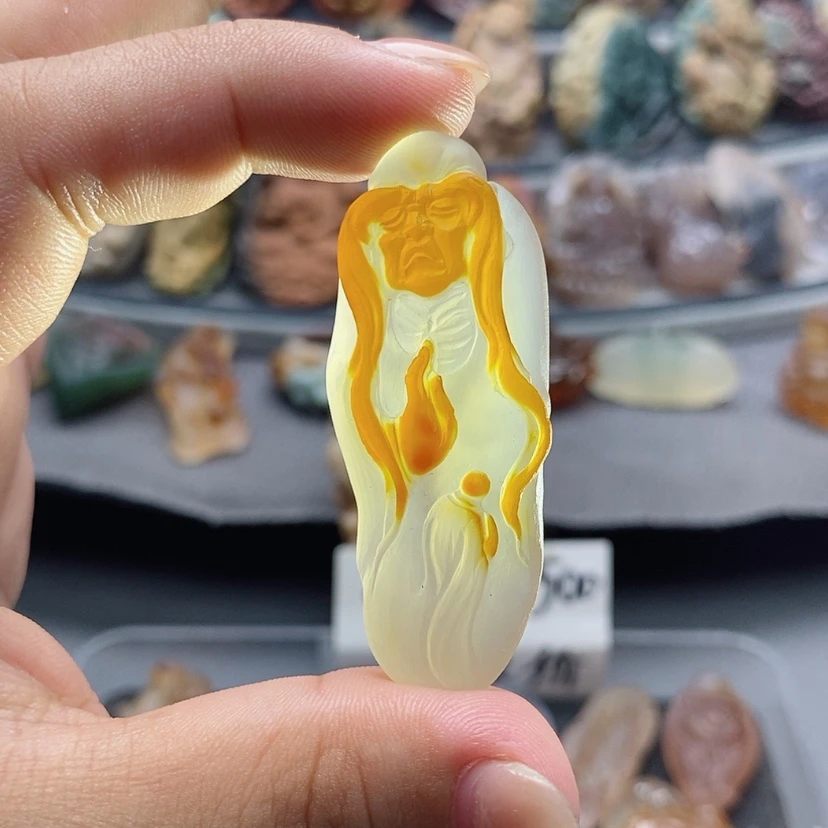 【闪购商品】未镶嵌吊坠定制玛瑙