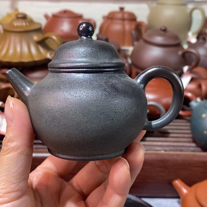 茶壶紫砂微瑕处理一把