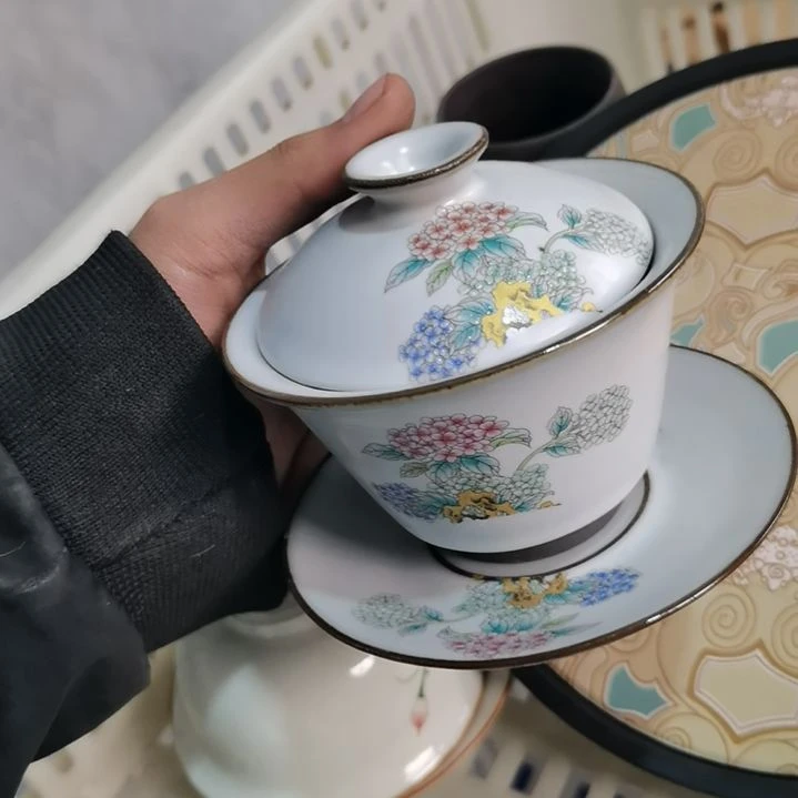 茶壶公道杯盖碗茶杯茶壶