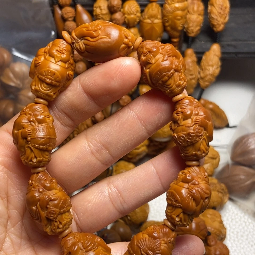 【闪购商品】手串/手链橄榄核站立财神
