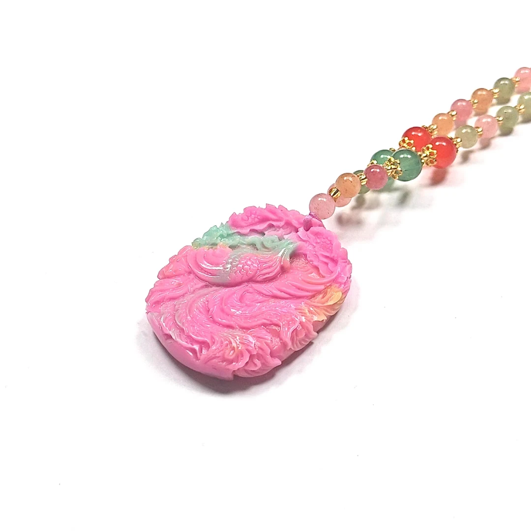 HN004 精美珠宝项链 尺寸50*10mm