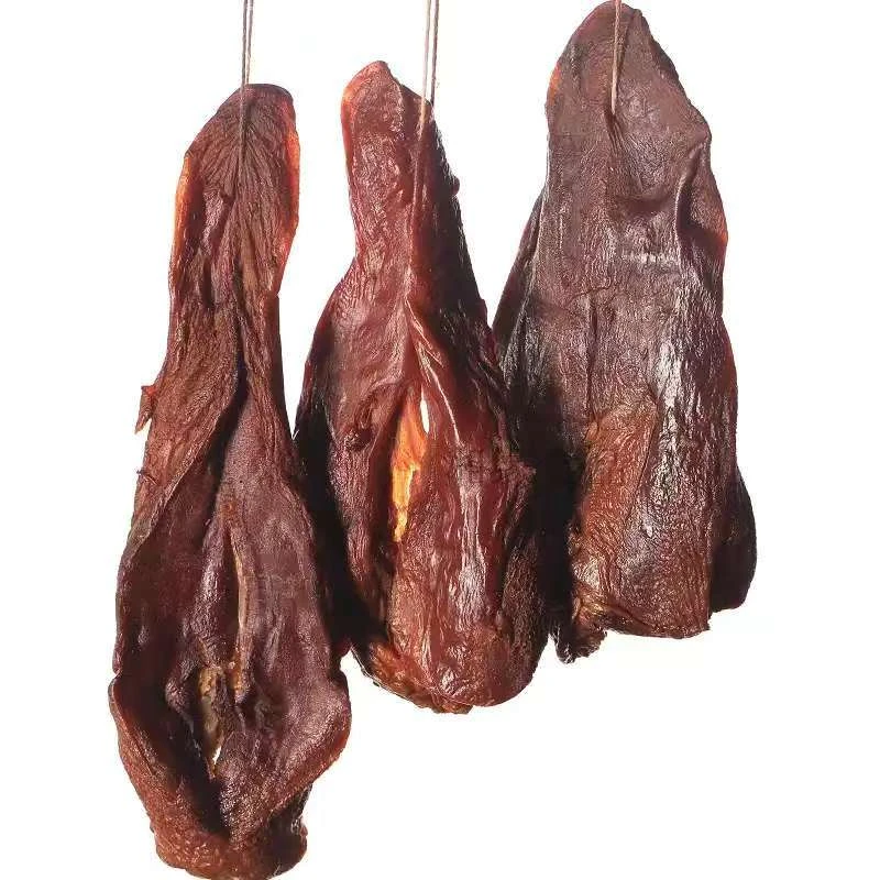 【烟熏腊猪舌头】农村高山低盐腌制，柴火小火慢熏腊肉