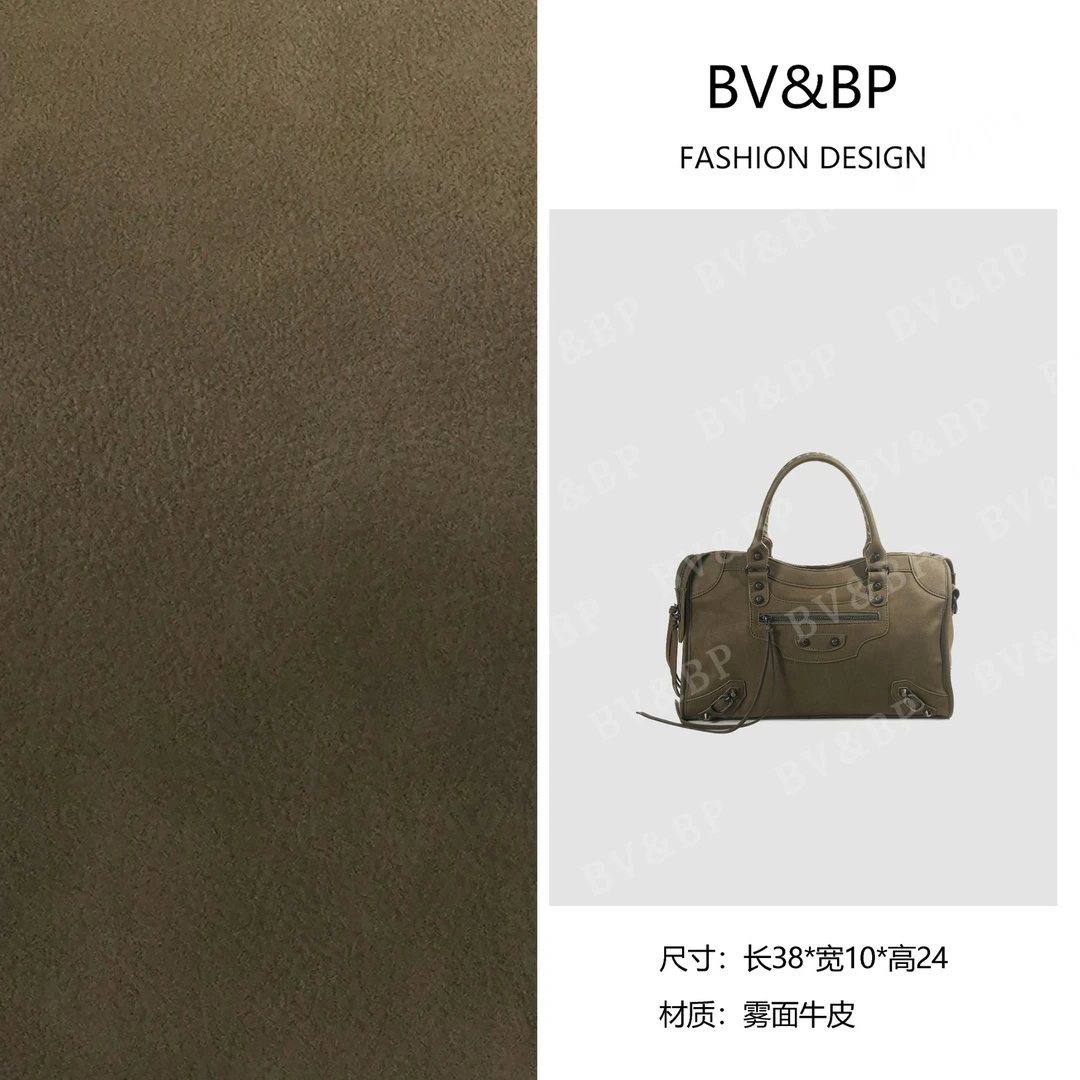 经典时尚百搭潮流轻奢慵懒风机车风手提托特包6729